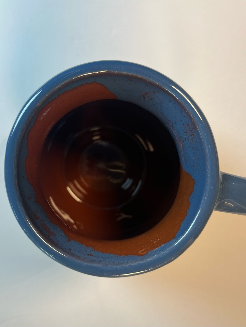 Jarrito Coffee Mug Mexican terracotta pottery art clay - Picture 7 of 9